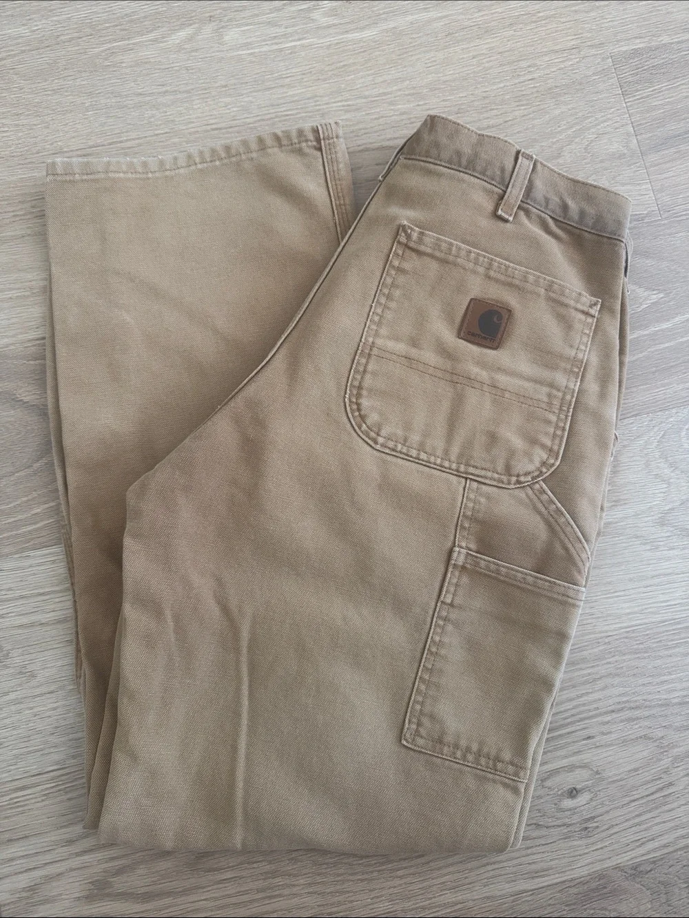 Carhartt Men’s Utility Cargo Pants in Tan 32x32